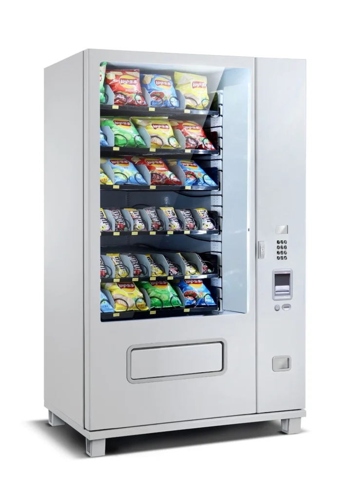 EPEX Large Snack Vending Machine with LED Glass Front F632