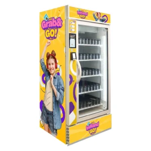 Grab & Go AI Smart Vending Machine – Cashless Snack & Drink Combo Business