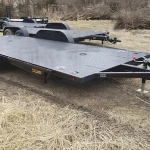 2025 7K Kwik Load Trailers 7x18 Steel Texas Rollback Open Auto Hauler / Racing