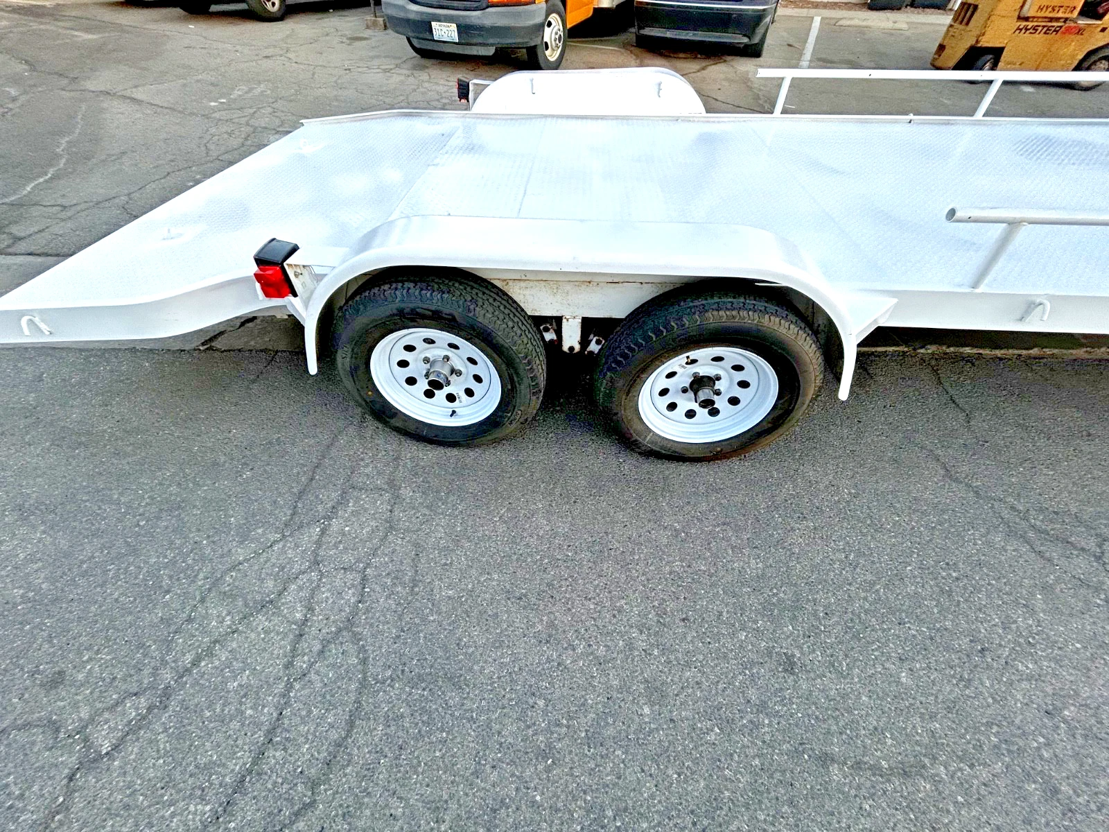 Flatbed trailer car hauler - Image 2