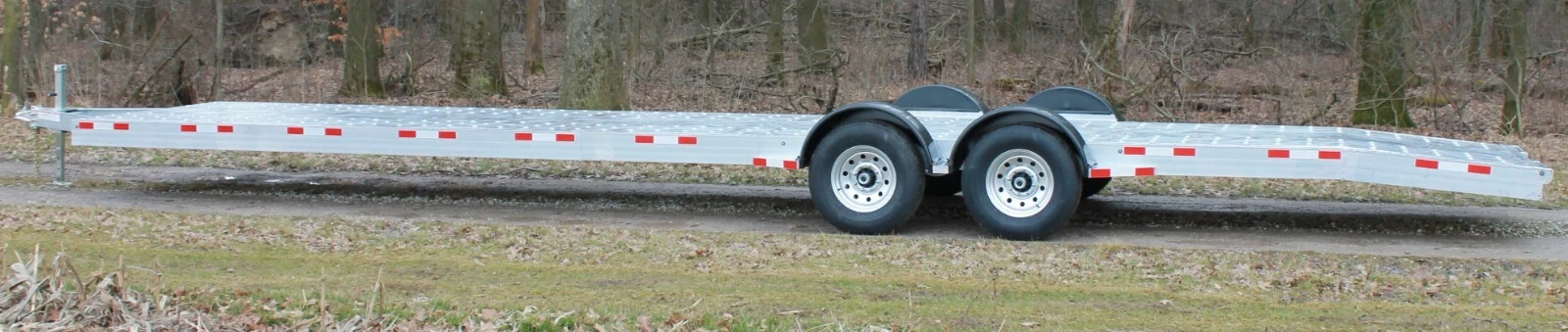 NEW_2026_35 ft_HOT DIP GALVANIZED 2 Car Open Hauler Trailer flatbed 14,000 LBS - Image 5