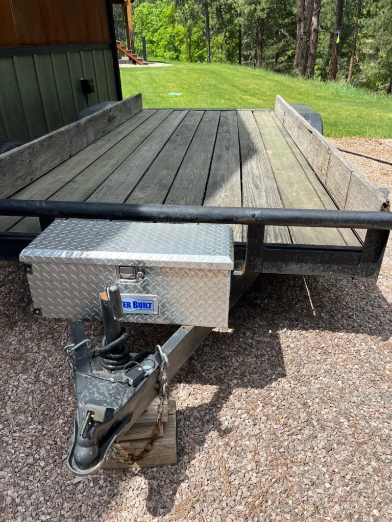 car hauling trailer