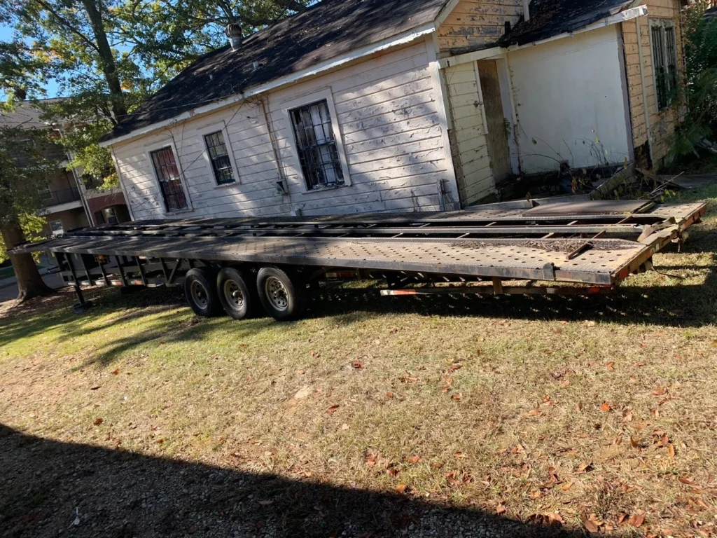 hot shot trailer 4 car hauler