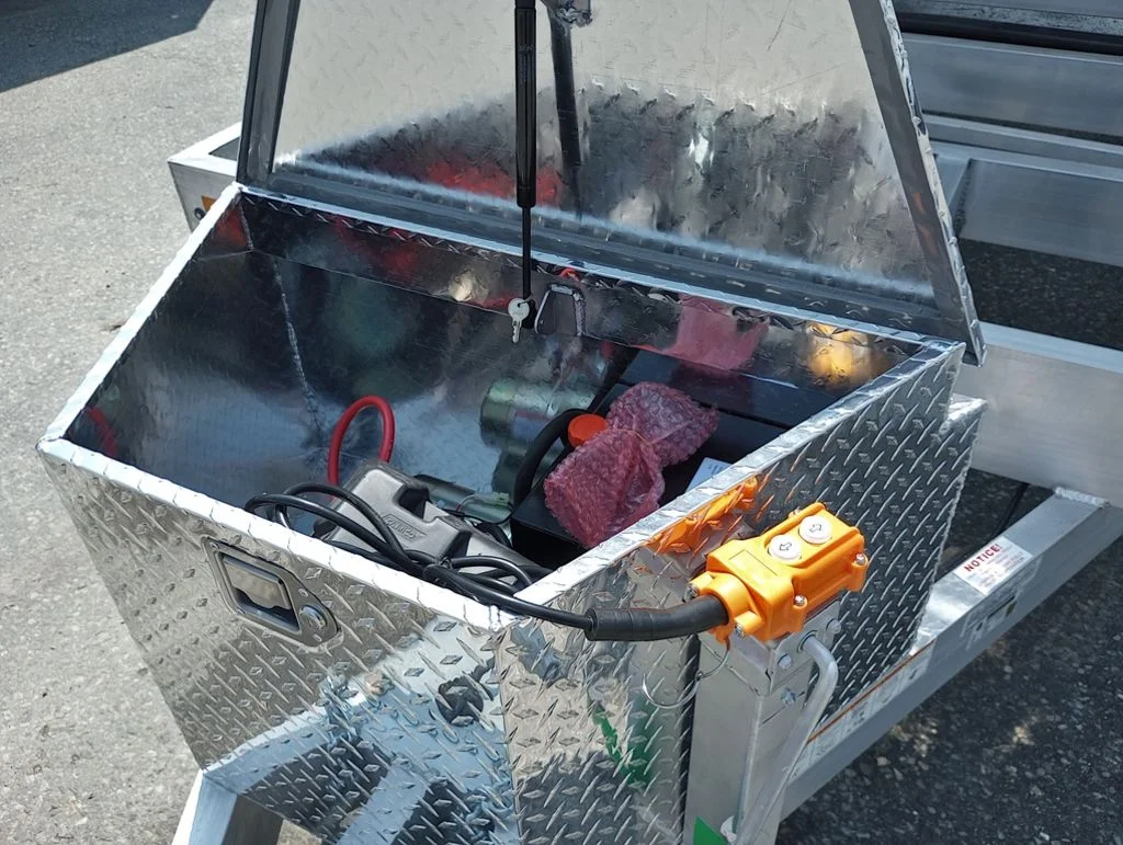 2026 Mission Trailers 7×16 14K Aluminum Hydraulic Dump - Image 6