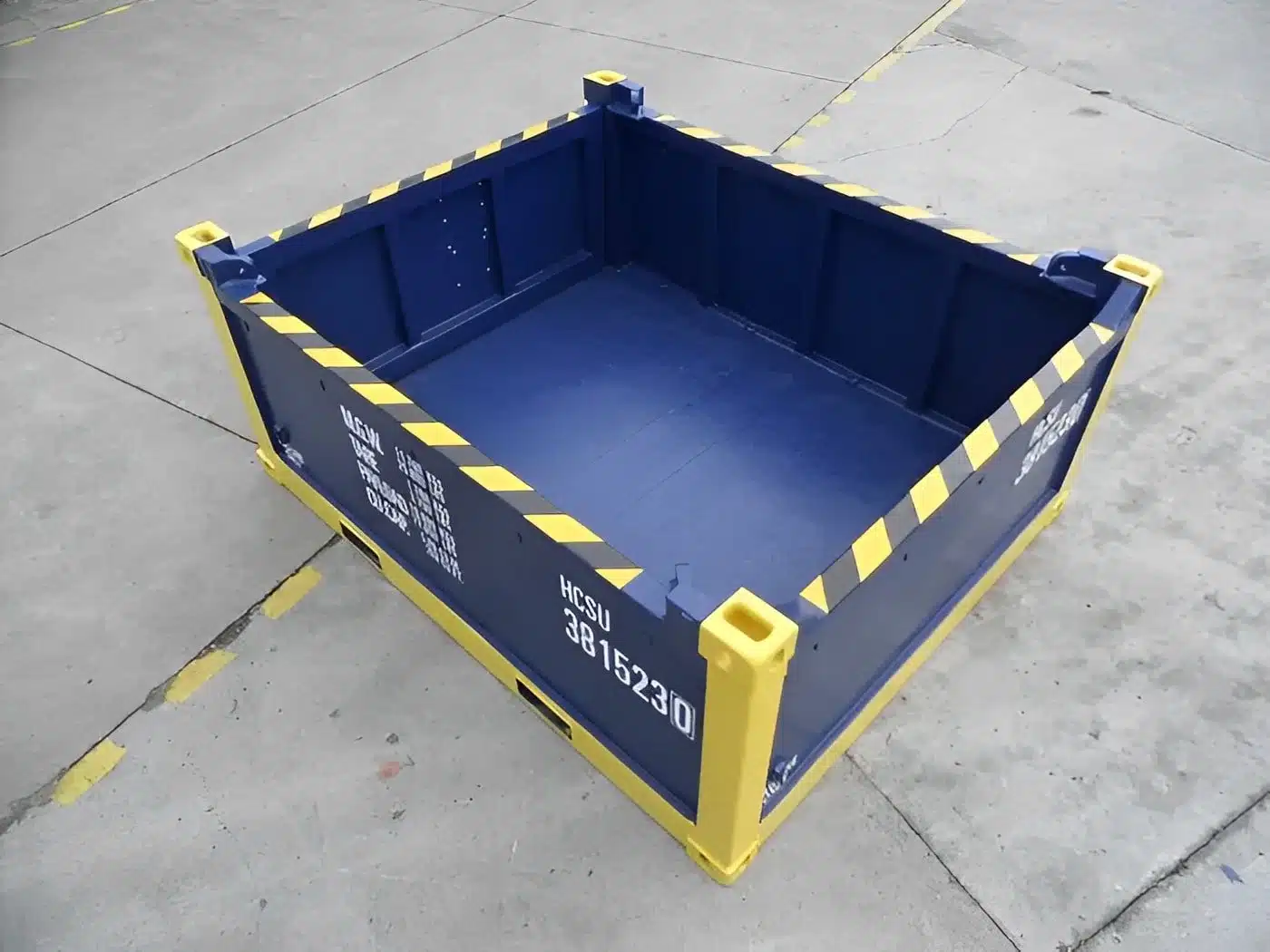 10ft DNV 2.7-1 Half Height Open Top Offshore Container | Stackable Corten Steel | ISO & EN12079 Certified - Image 7