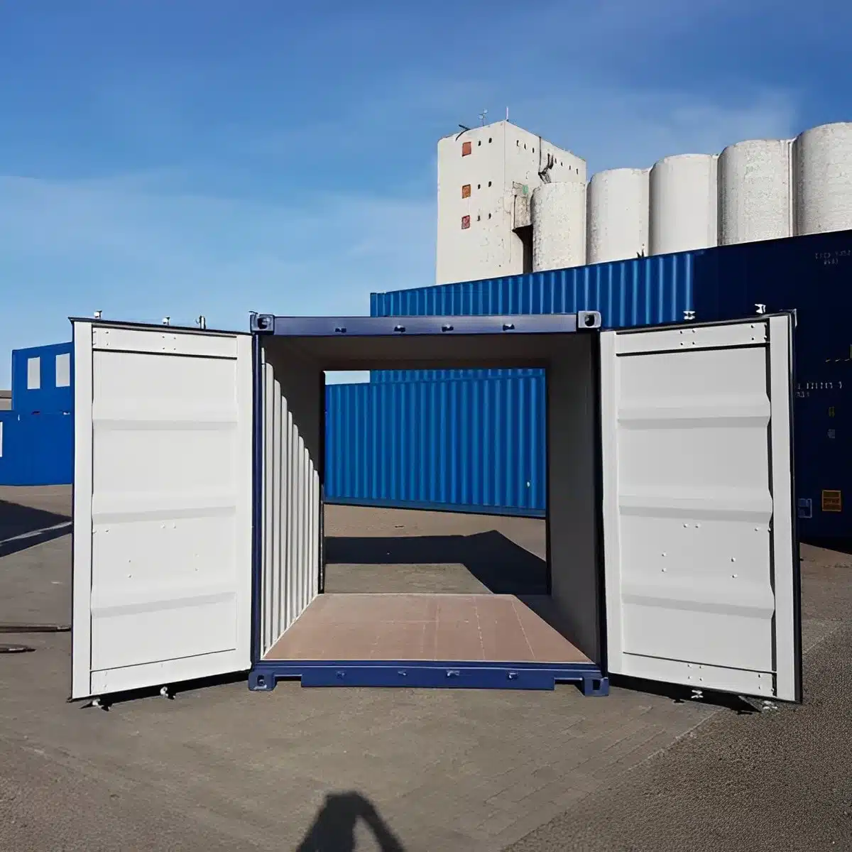 10ft Double Door Shipping Container | ISO & CSC Certified | Corten Steel | Front & Rear Access - Image 2