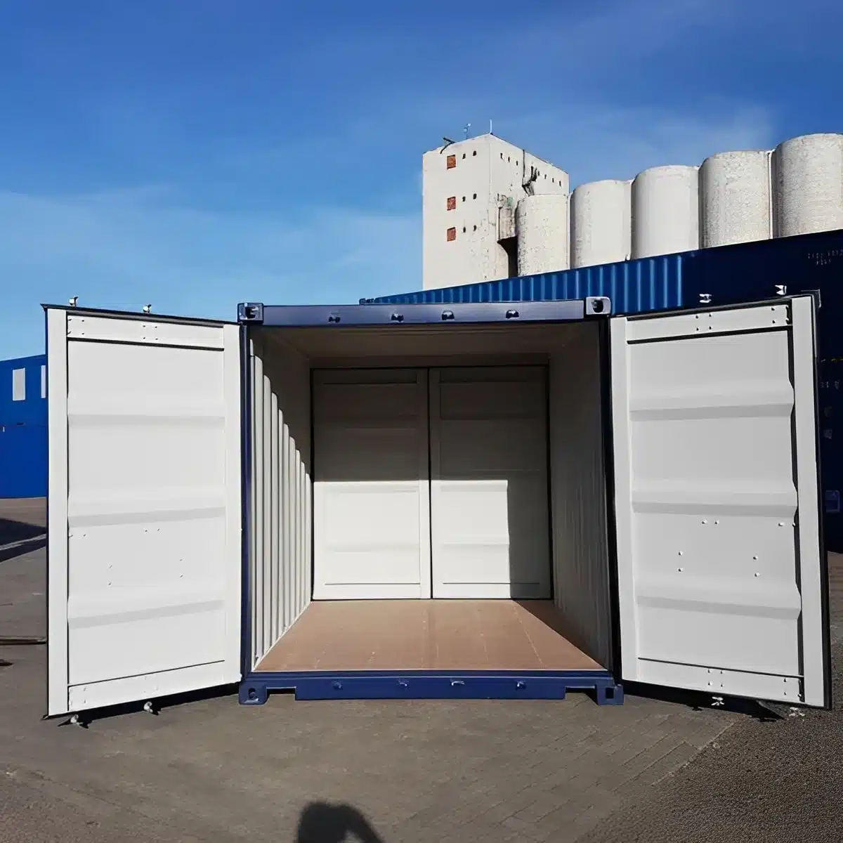 10ft Double Door Shipping Container | ISO & CSC Certified | Corten Steel | Front & Rear Access - Image 3