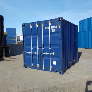 10ft Double Door Shipping Container | ISO & CSC Certified | Corten Steel | Front & Rear Access