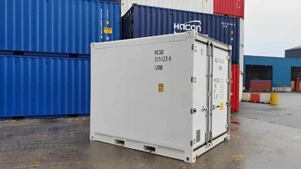 10ft Refrigerated Shipping Container (Reefer) | Temperature-Controlled Cold Storage | ISO Certified
