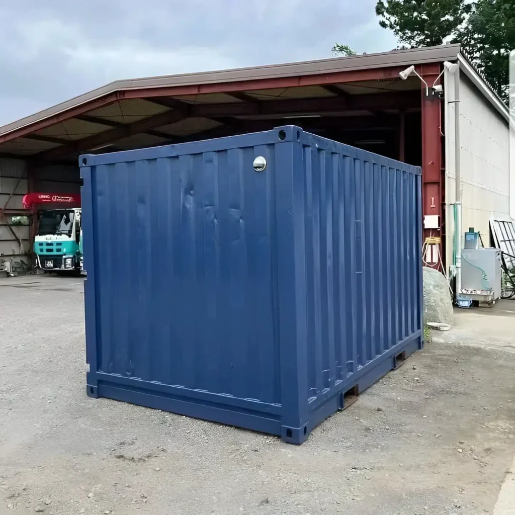10ft Side Roll-Up Door Storage Container | Corten Steel | Weather-Resistant Secure Storage
