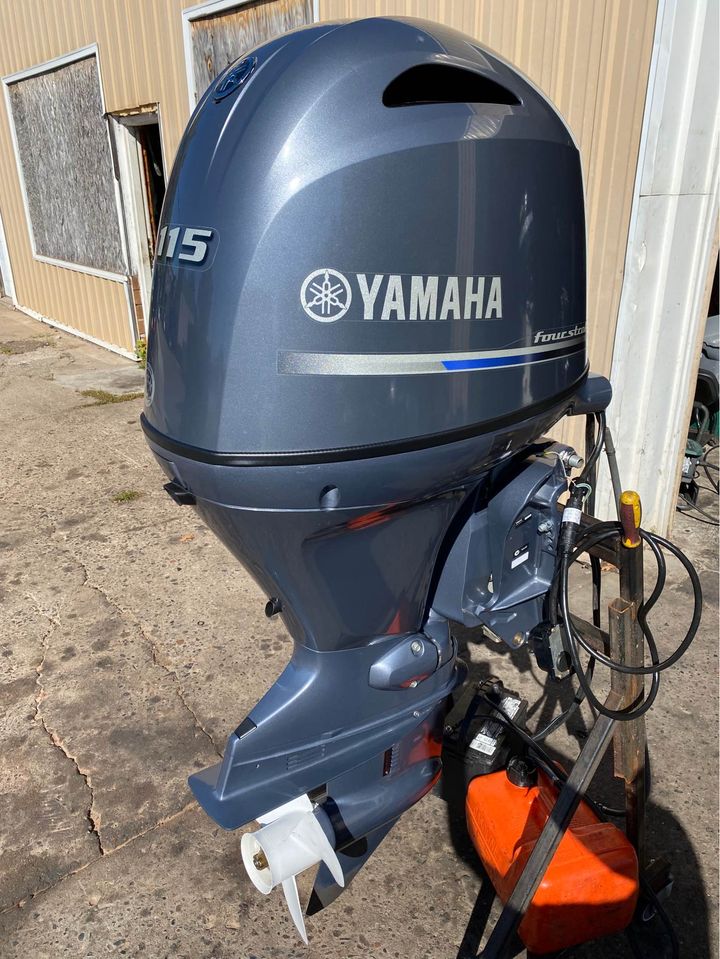 2015 Yamaha 115 HP 4-Stroke Outboard Motor | 20-Inch Shaft Remote Steer with Electric Start & Power Trim - Image 2