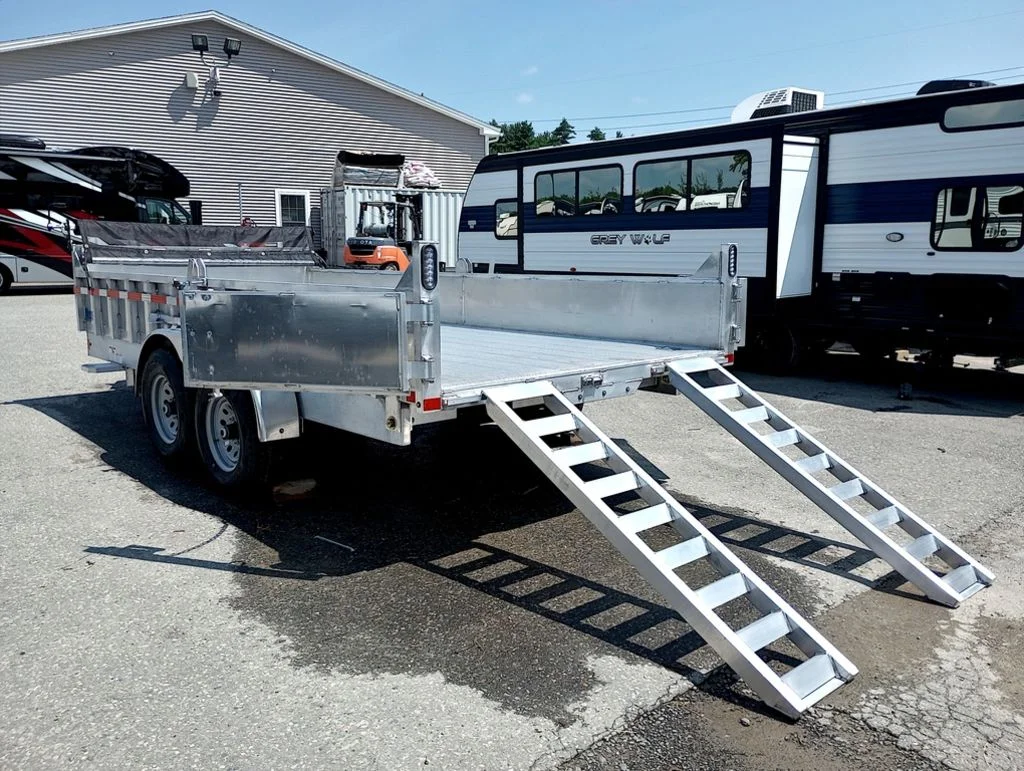 2026 Mission Trailers 7×16 14K Aluminum Hydraulic Dump - Image 13
