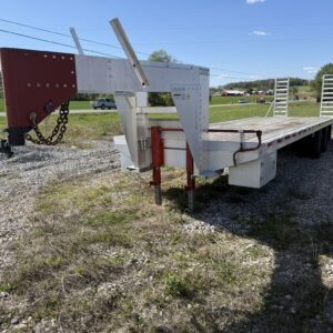 Used 2010 Trailer World 8.5 x 30 (25+5) Aluminum Gooseneck (2)10k Axles