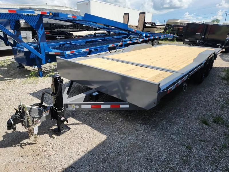 New 2025 Midsota 102" x 22' Tilt Bed Wide Body (2)8K Axles