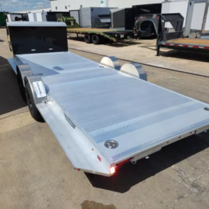 New 2026 Aluma 82" x 22' Slide-in Ramps Car Hauler (2)5200# Axles