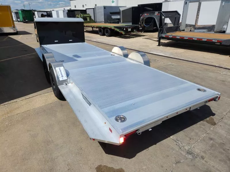 New 2026 Aluma 82" x 22' Slide-in Ramps Car Hauler (2)5200# Axles