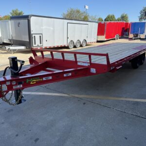 New 2026 Hardcore 8.5' x 22' Flat Bed (2)8K Axles Equipment Trailer