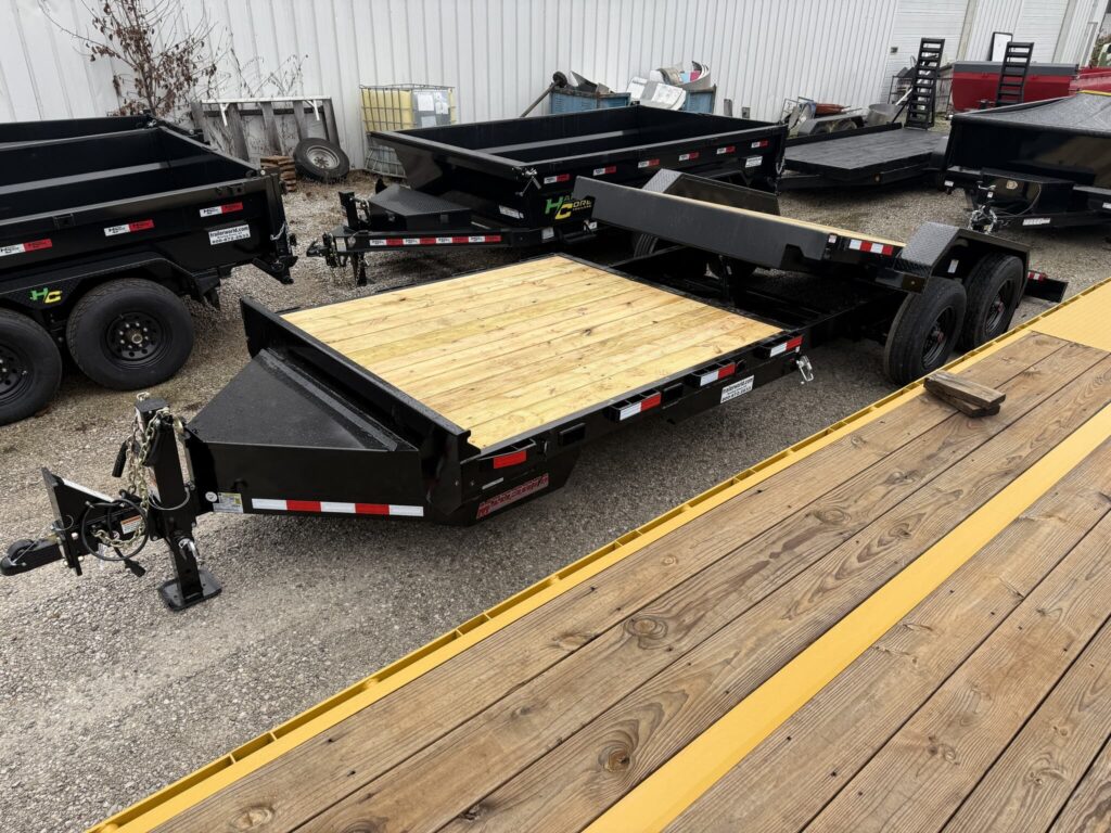 New 2026 Midsota 83" x 24' Tilt Bed (2)10K Axles Equipment Trailer