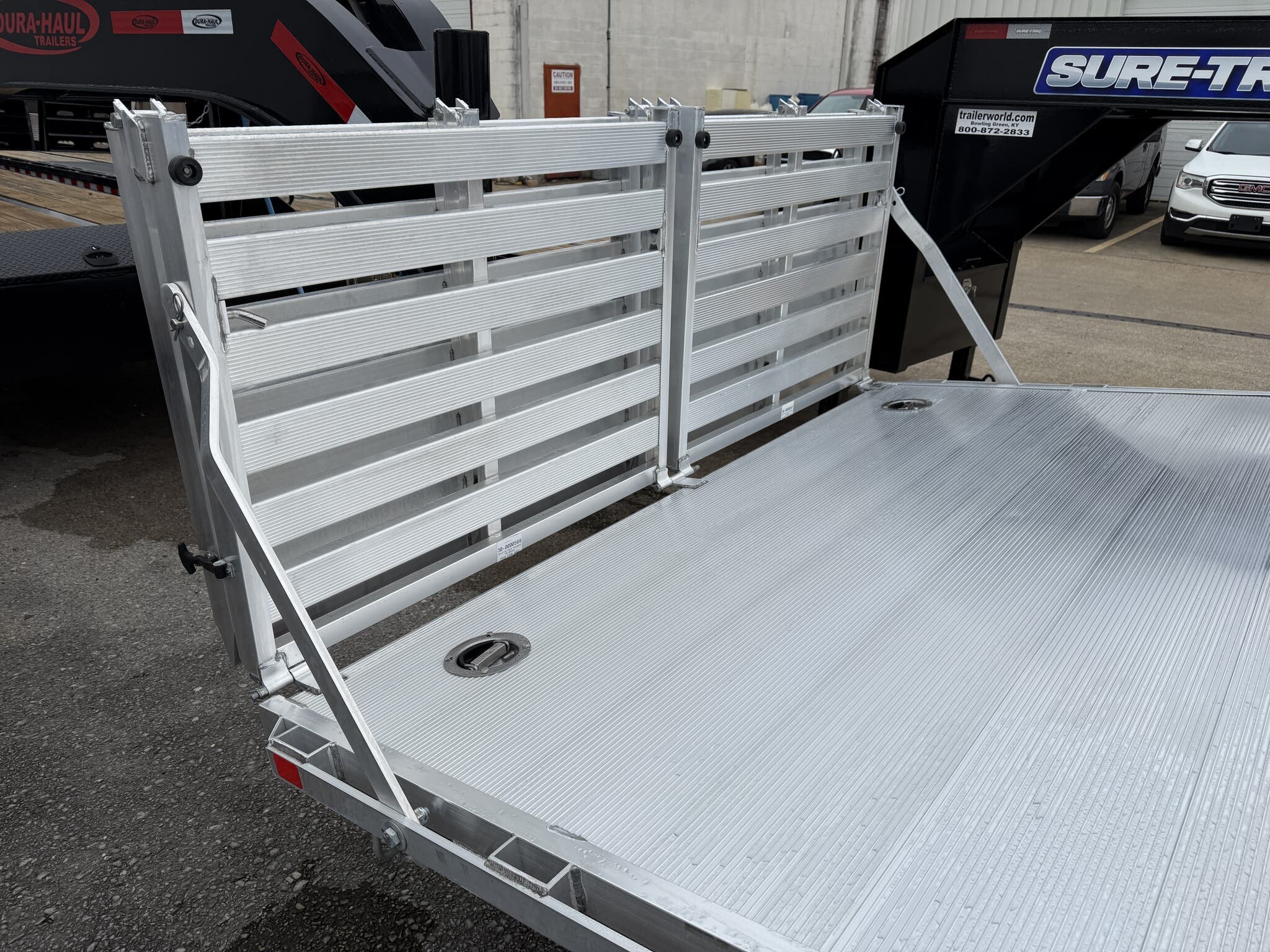 New 2026 Aluma 1030H BT 100" x 30' Golf Cart Carrier with 2 x 5200# Axles - Image 11
