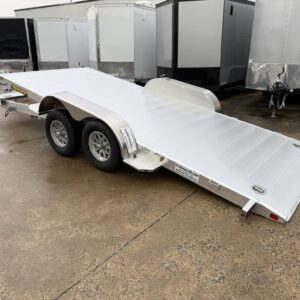 New 2026 Aluma 8216TILT-TA 81" x 16' Tilt Tandem Axle Aluminum Car Hauler