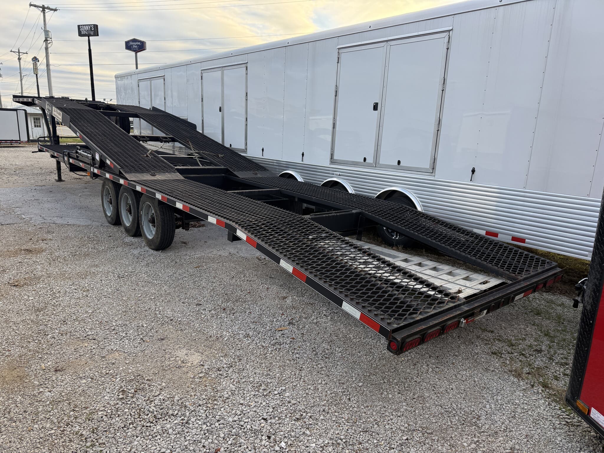 Used 2019 Kaufman Trailers EZ 4 Car Carrier 47' (3)8K Axles - Image 13