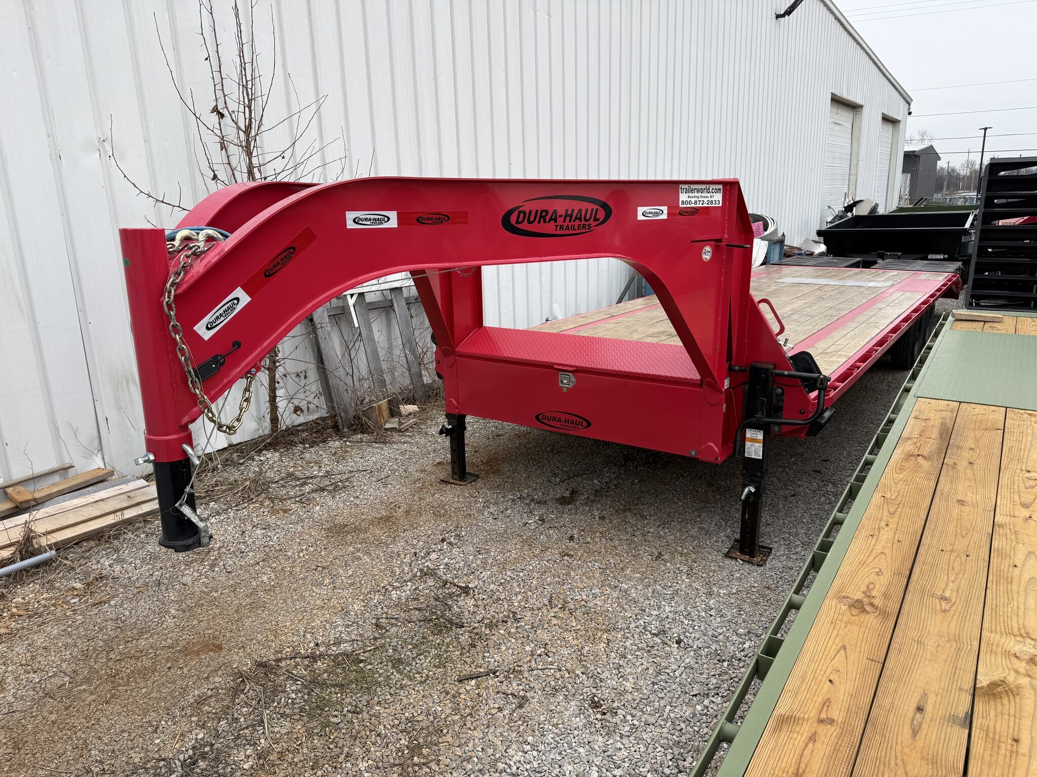 Used 2025 Dura-Haul 8.5' x 30' (25+5) Gooseneck (2)8K Axles