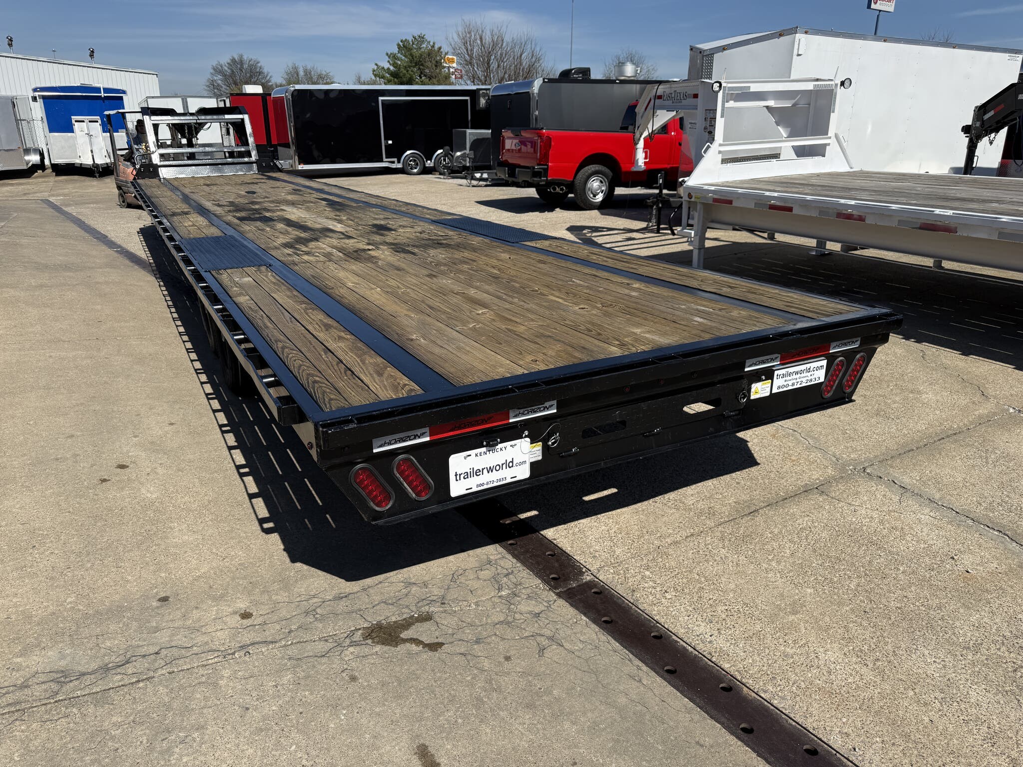 Used 2025 Horizon 8.5' x 40' Flatbed Gooseneck (2)7K Axles - Image 10