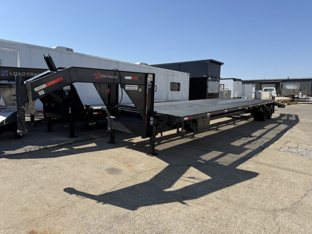 Used 2024 5 Star Trailers 8.5' x 43' Gooseneck Car Hauler (2)10K Axles