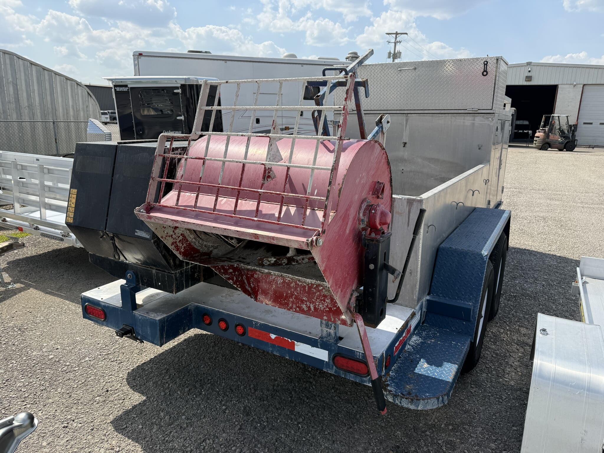 Used 2020 21 Super Duty Pro Concrete Curbing Trailer - Image 8