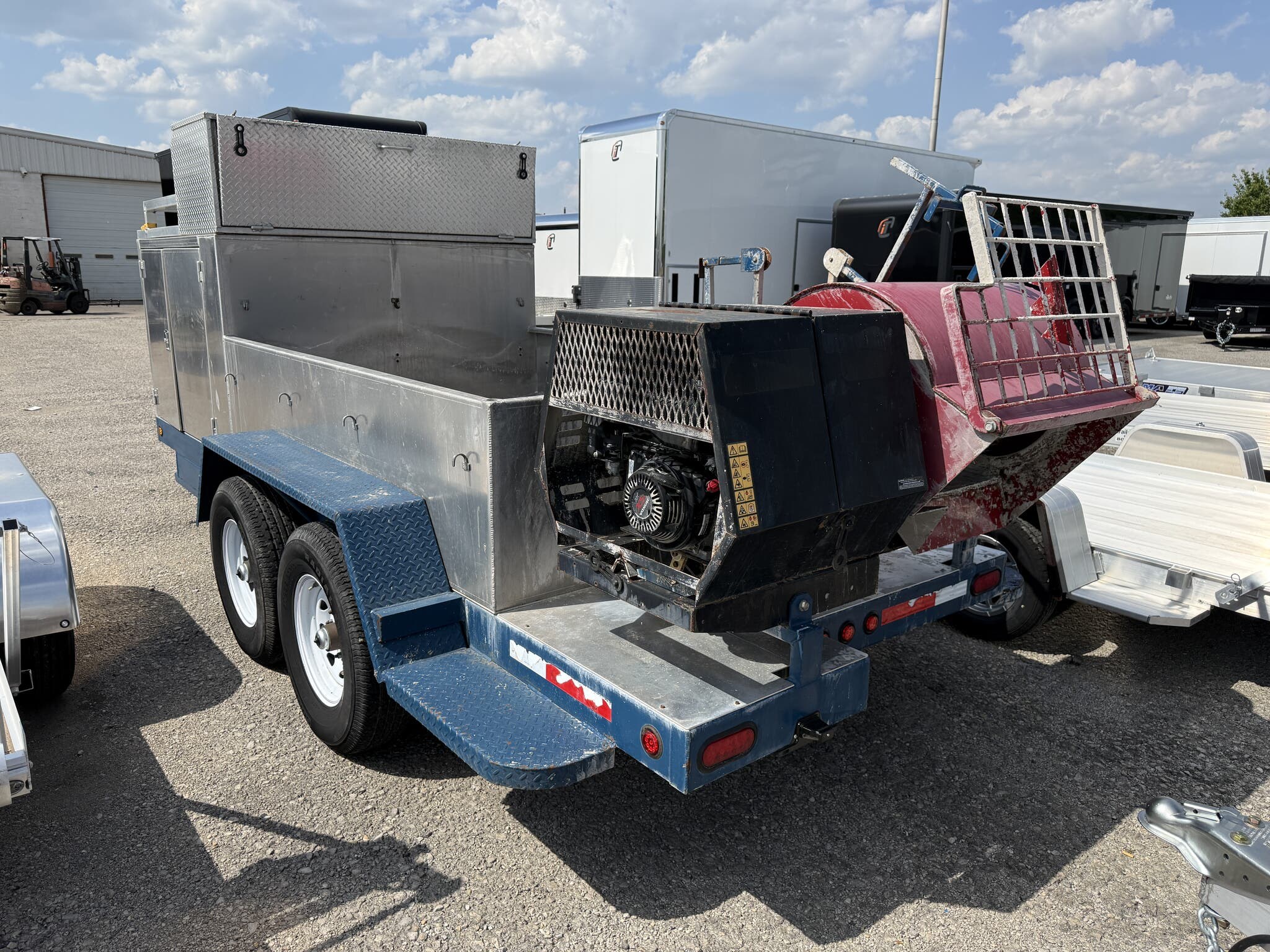 Used 2020 21 Super Duty Pro Concrete Curbing Trailer - Image 10