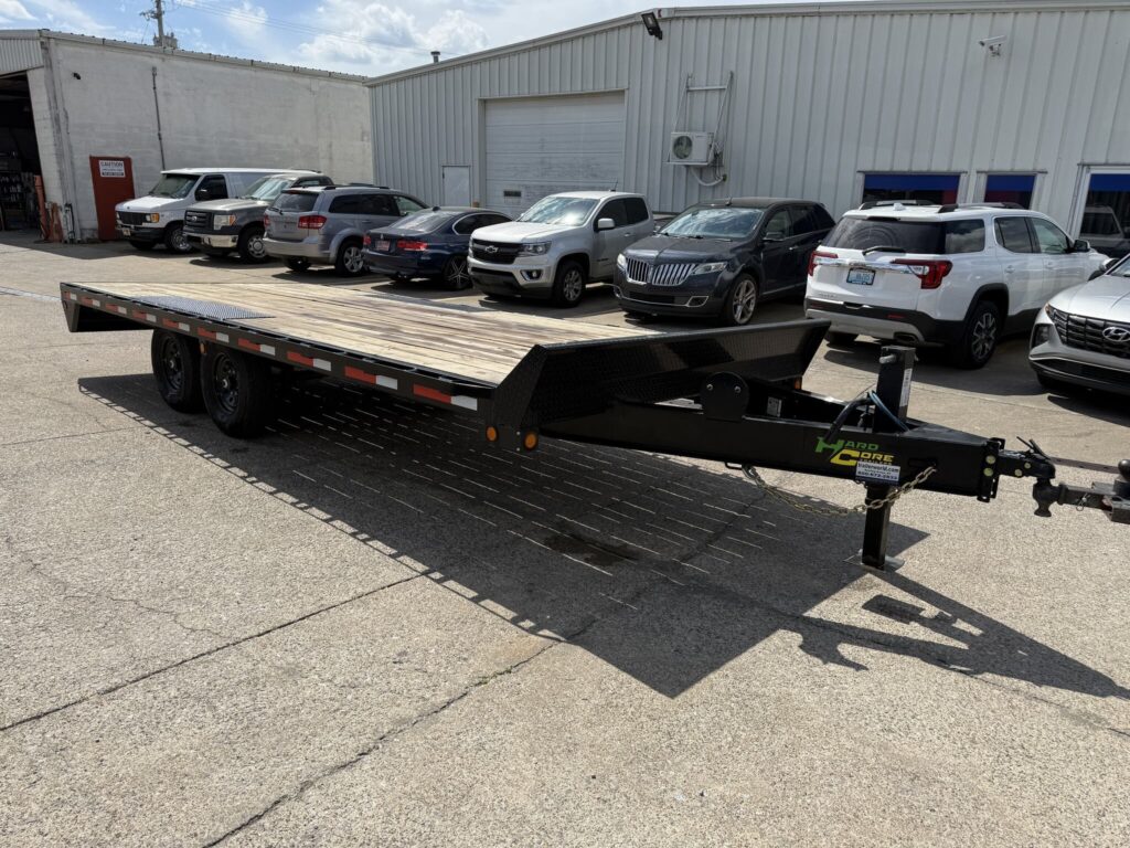 New 2026 Hardcore 8.5' x 20' Deckover Slide-in Ramps (2)7K Axles