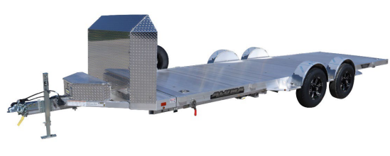 New 2027 Aluma 8220H-LP-TILT 82" x 20' Heavy Axle Low Profile Tilt Car Hauler - Image 2
