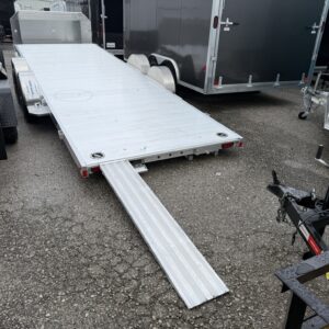 New 2027 Aluma 8220H-LP-TILT 82" x 20' Heavy Axle Low Profile Tilt Car Hauler