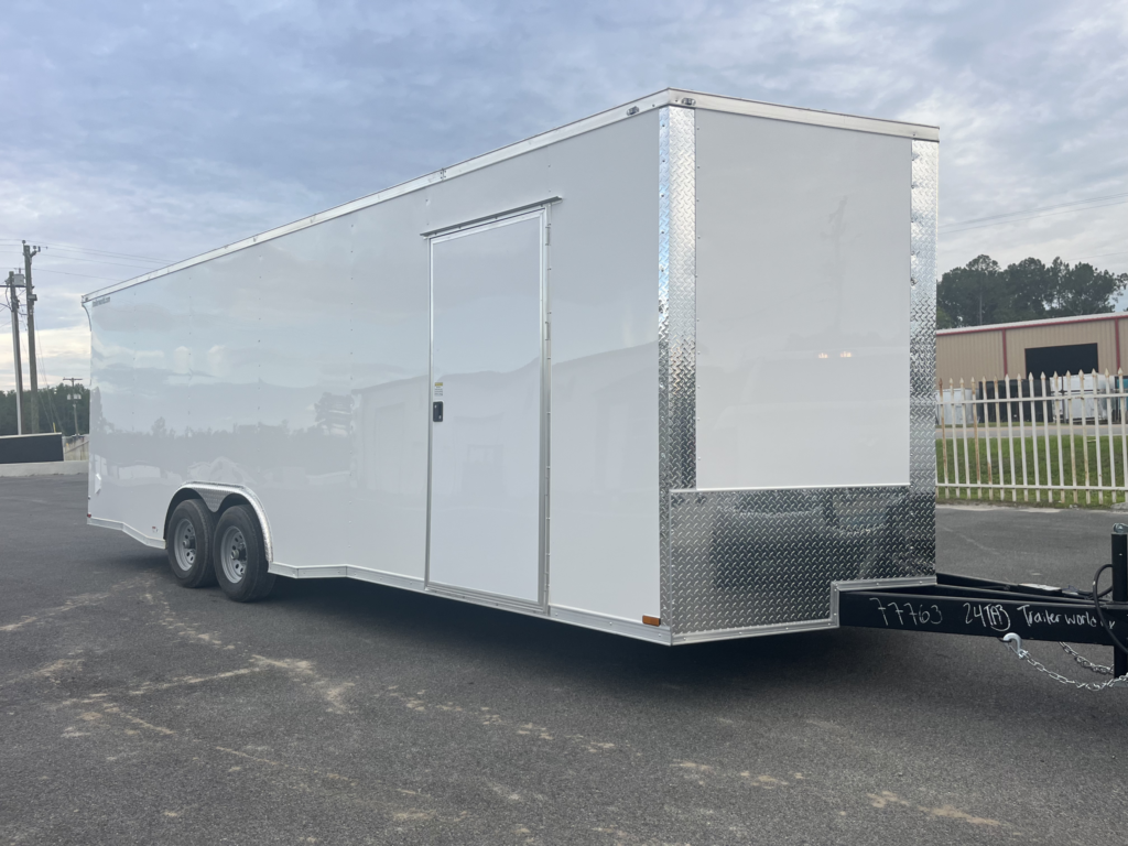 New 2026 8.5' x 24' x 7' Tandem 5200# Axles Car Hauler