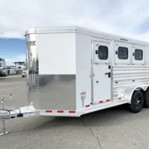 2026 Cimarron Norstar 3HBP New 3 Horse Slant Load Bumper Pull Trailer
