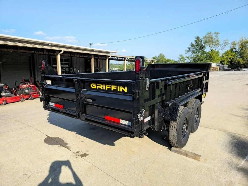 7′ X 14′ 2ft Sides Hydraulic Dump Trailer 7,000lb Axles 14K GVWR - Image 7