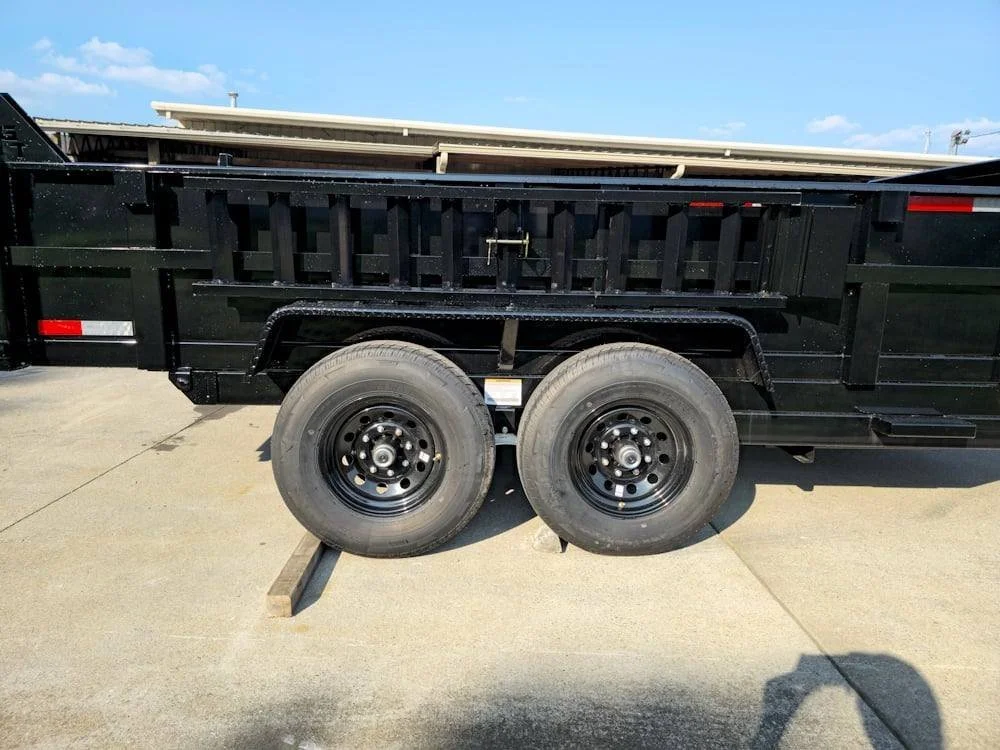 7′ X 14′ 2ft Sides Hydraulic Dump Trailer 7,000lb Axles 14K GVWR - Image 8