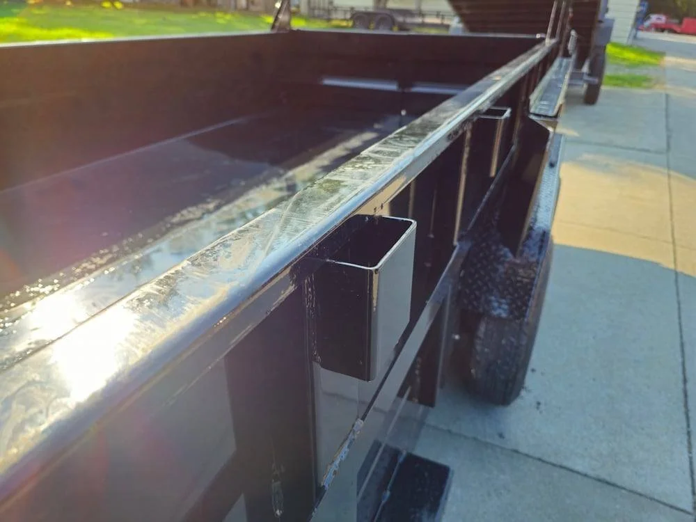 7′ X 14′ 2ft Sides Hydraulic Dump Trailer 7,000lb Axles 14K GVWR - Image 13