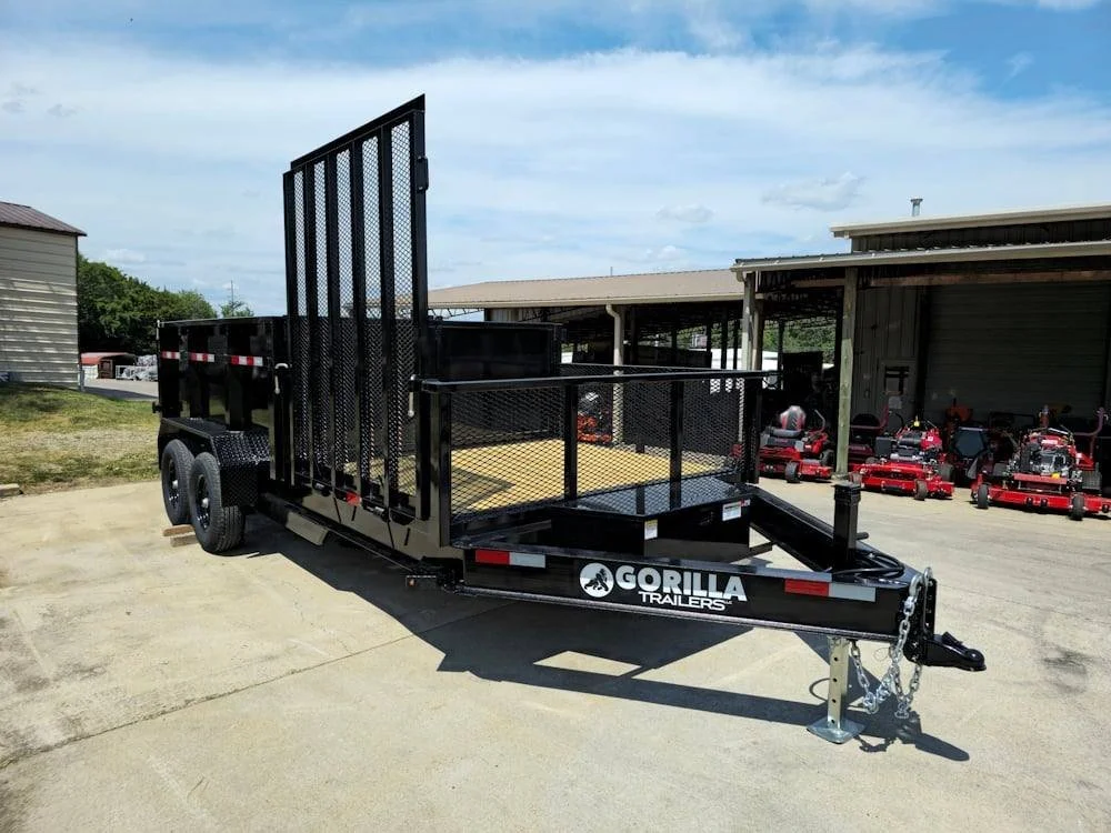 7×16 IBeam Hybrid Hydraulic Dump Trailer with 3ft Sides (2) 6K Axles - Image 10