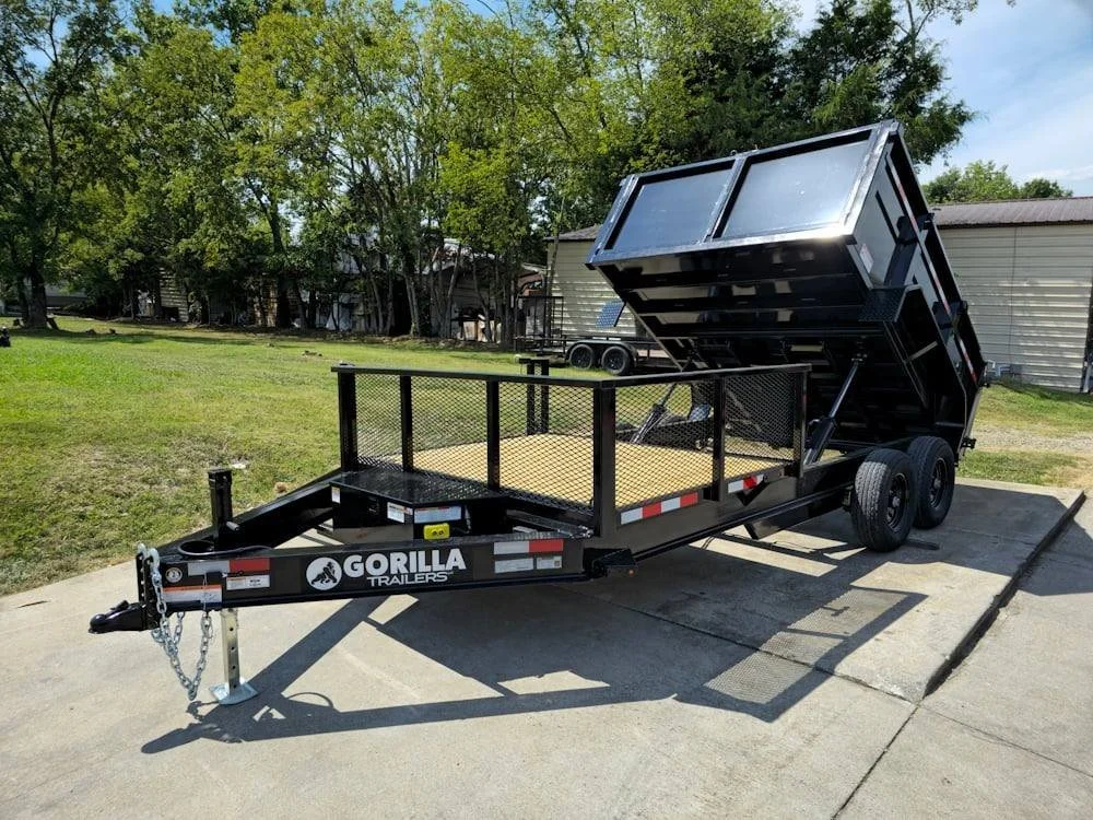 7×16 IBeam Hybrid Hydraulic Dump Trailer with 3ft Sides (2) 6K Axles - Image 16