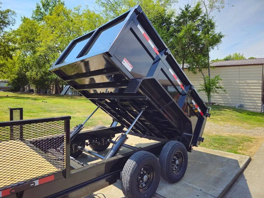 7×16 IBeam Hybrid Hydraulic Dump Trailer with 3ft Sides (2) 6K Axles - Image 18