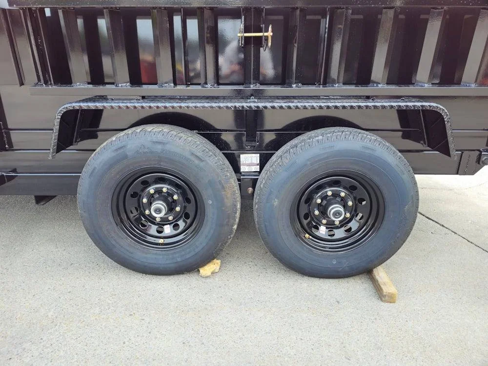 7×14 Hydraulic Dump Trailer with 4ft Sides (2) 7K Axles 50 - Image 5