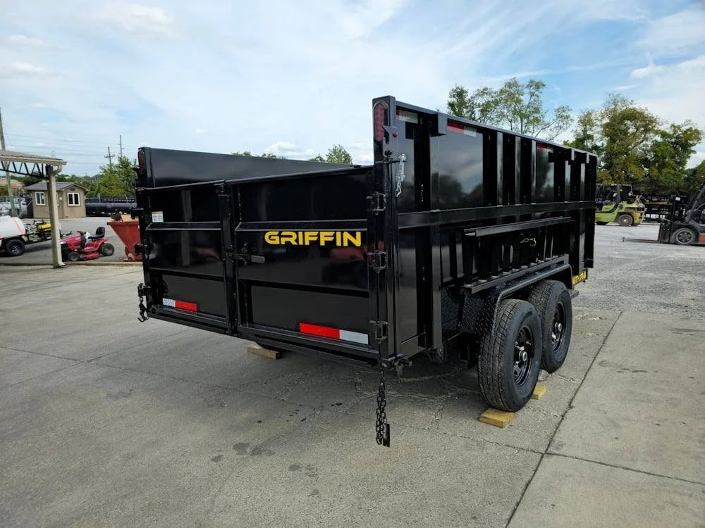 7×14 Hydraulic Dump Trailer with 4ft Sides (2) 7K Axles 50 - Image 8