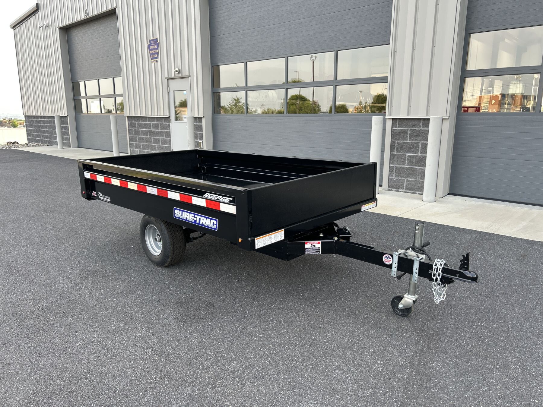 4.5′ X 8′ 3K Sure-Trac Utility Dump Trailer ST-UDU5408-030