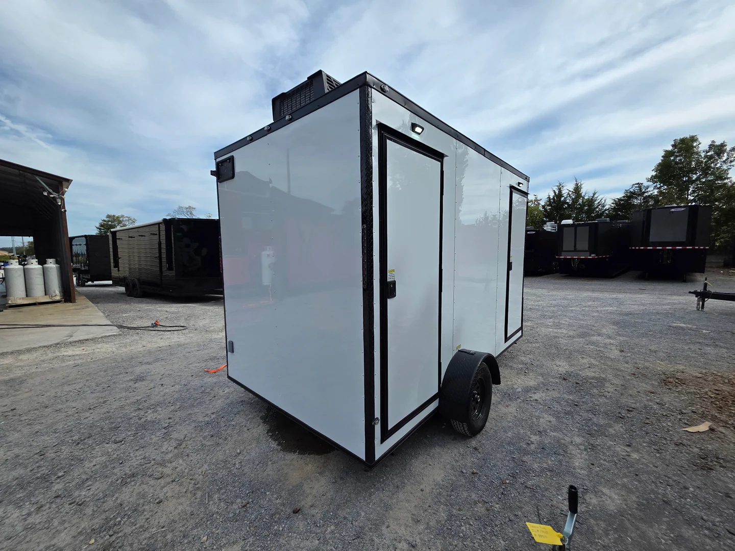 7' X 12' Custom Restroom / Bathroom Trailer - Image 7