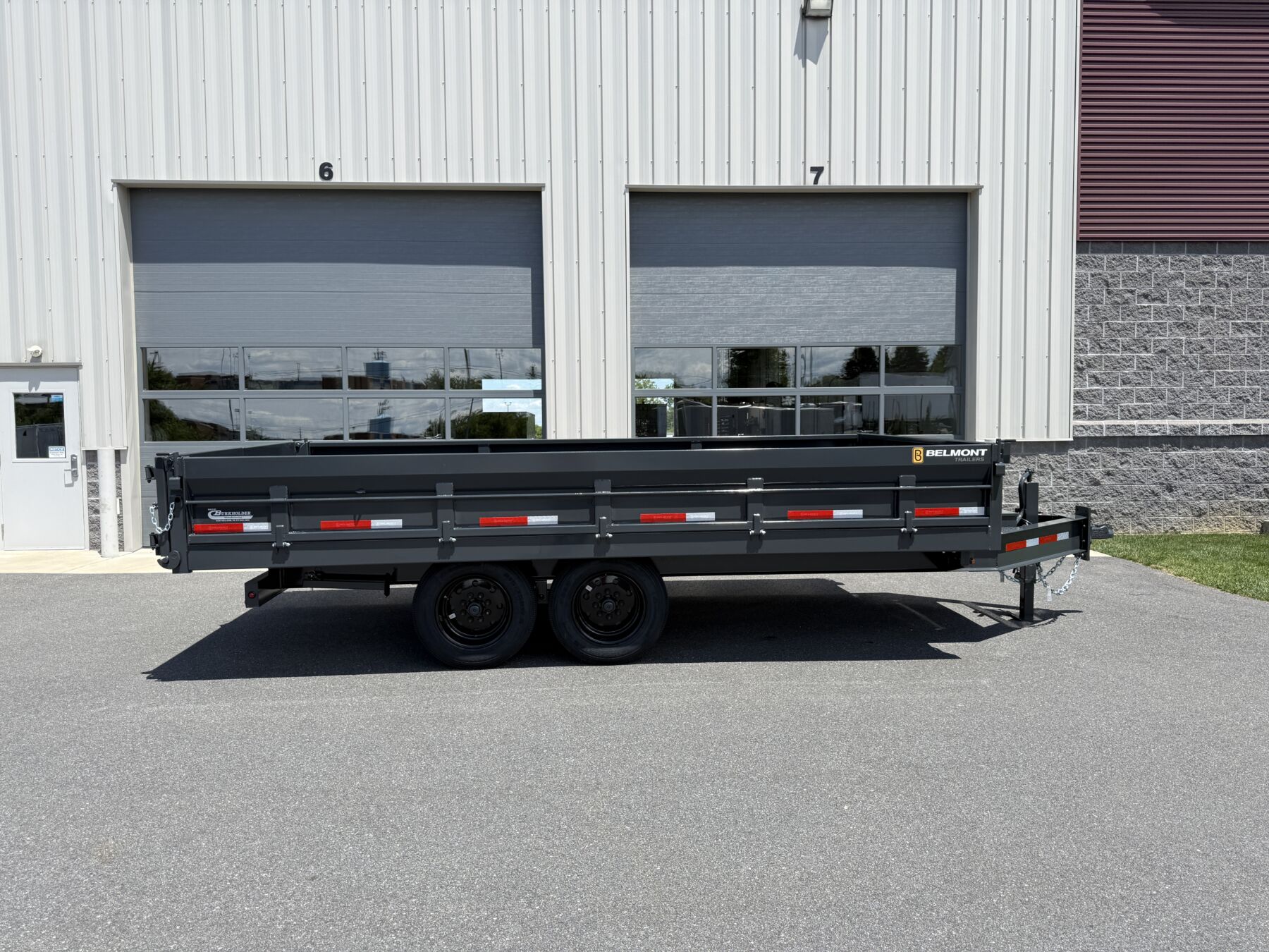 8′ x 16′ 16K Belmont Dump Trailer DT816DO-16K - Image 3