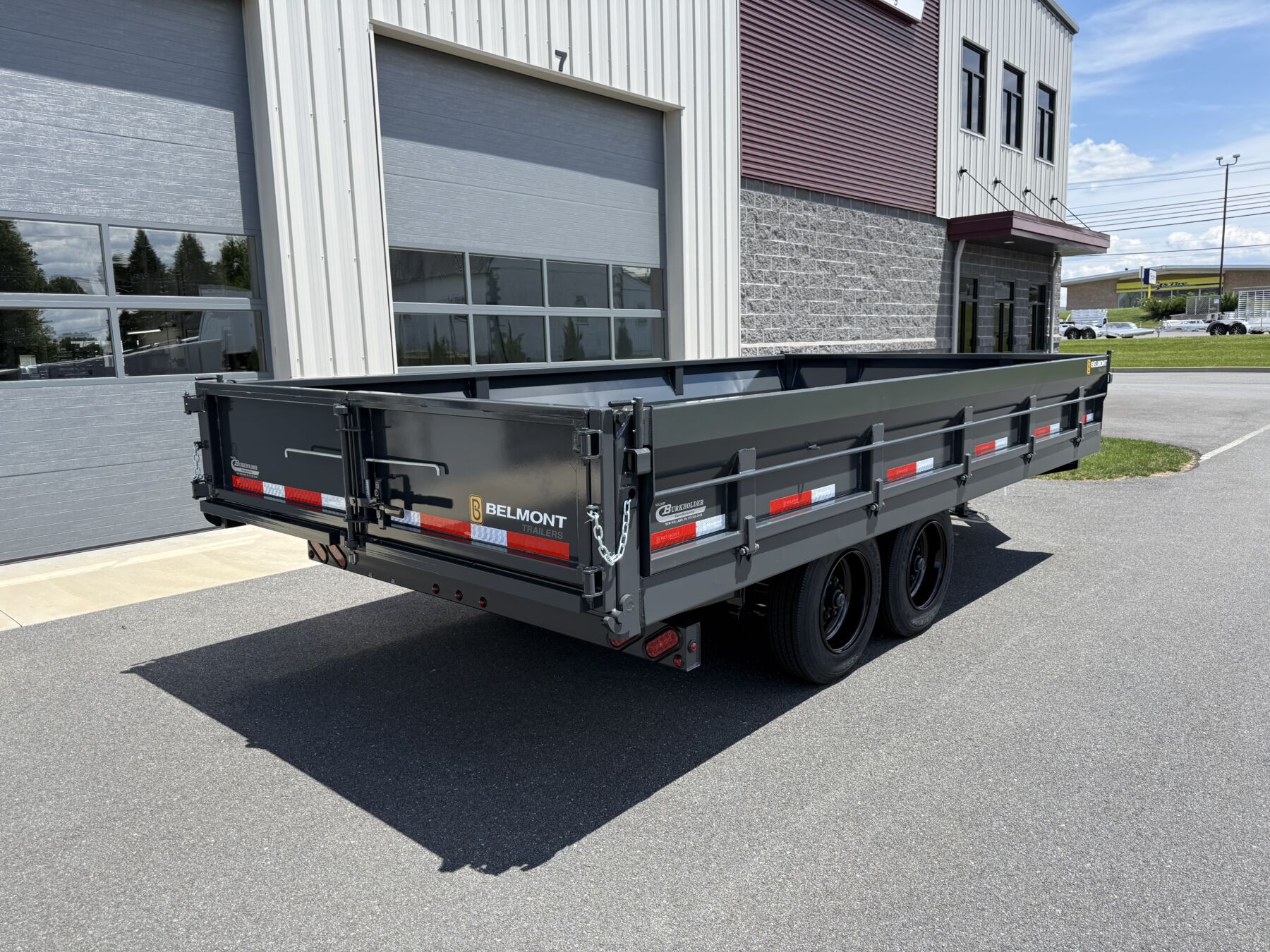 8′ x 16′ 16K Belmont Dump Trailer DT816DO-16K - Image 4