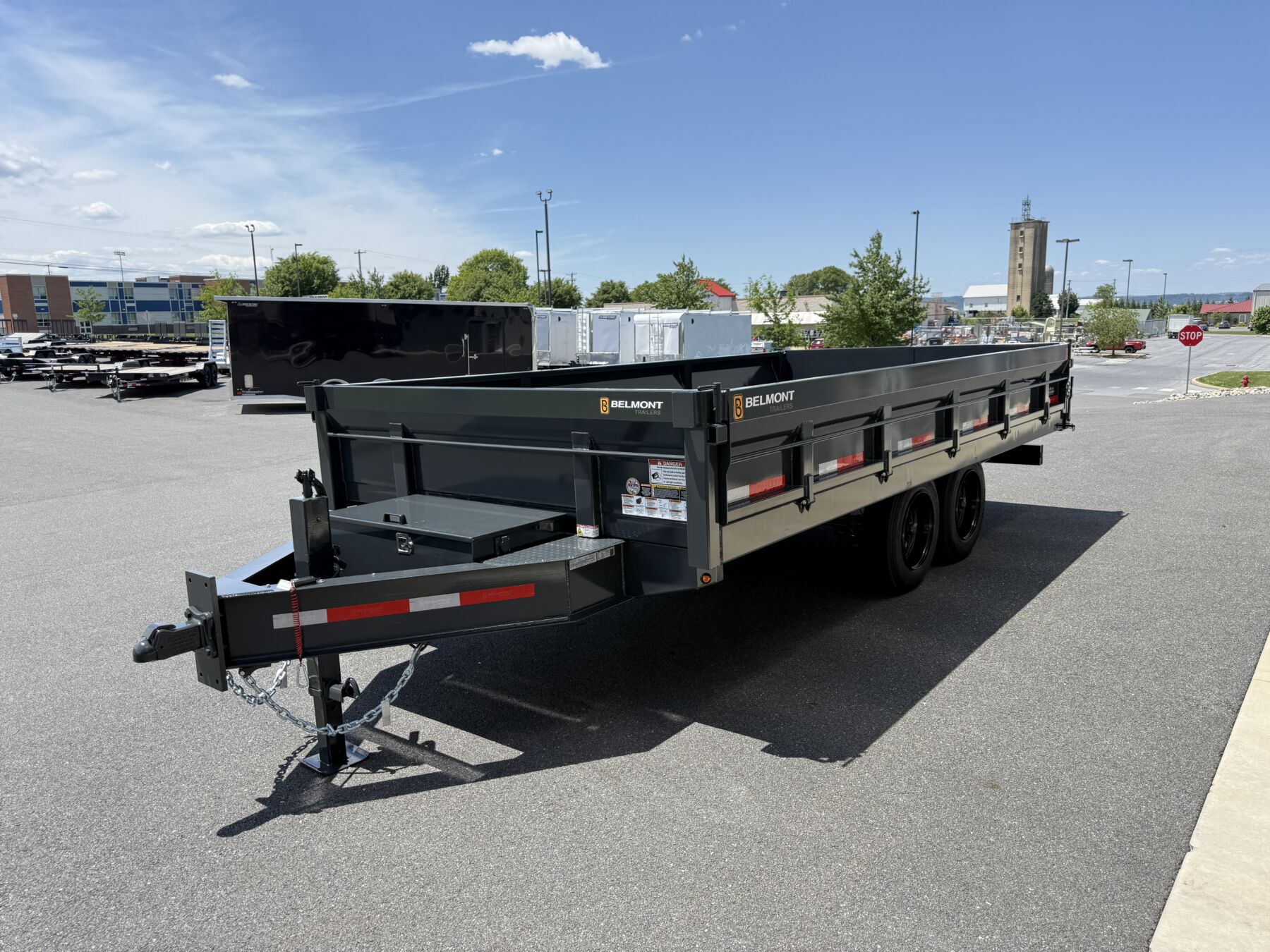 8′ x 16′ 16K Belmont Dump Trailer DT816DO-16K - Image 7