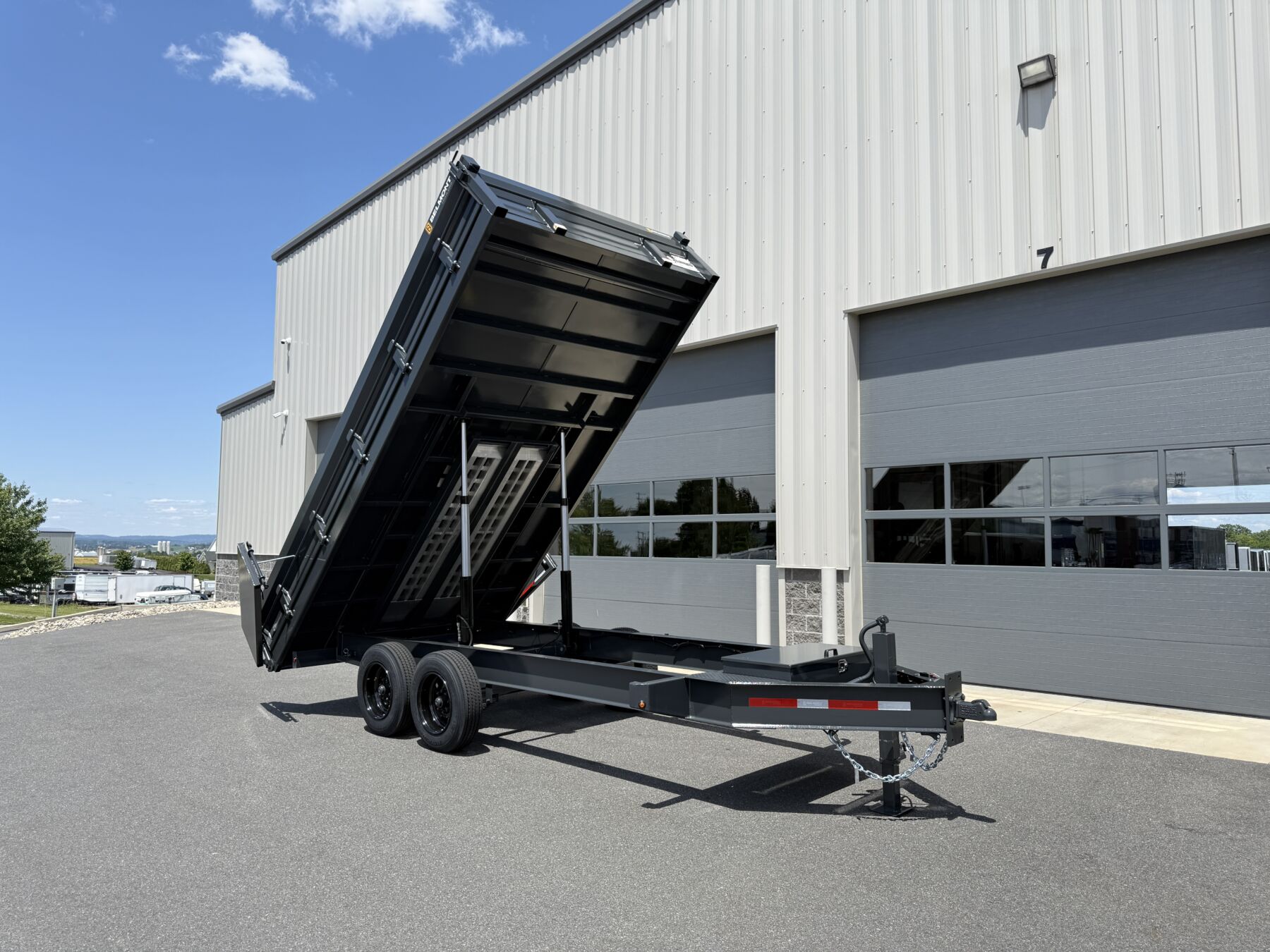 8′ x 16′ 16K Belmont Dump Trailer DT816DO-16K