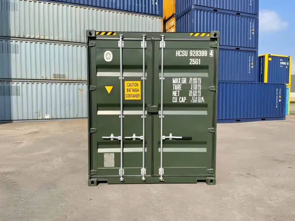 20ft High Cube One Trip Container | 9ft 6in Tall New Shipping Storage Container - Image 13